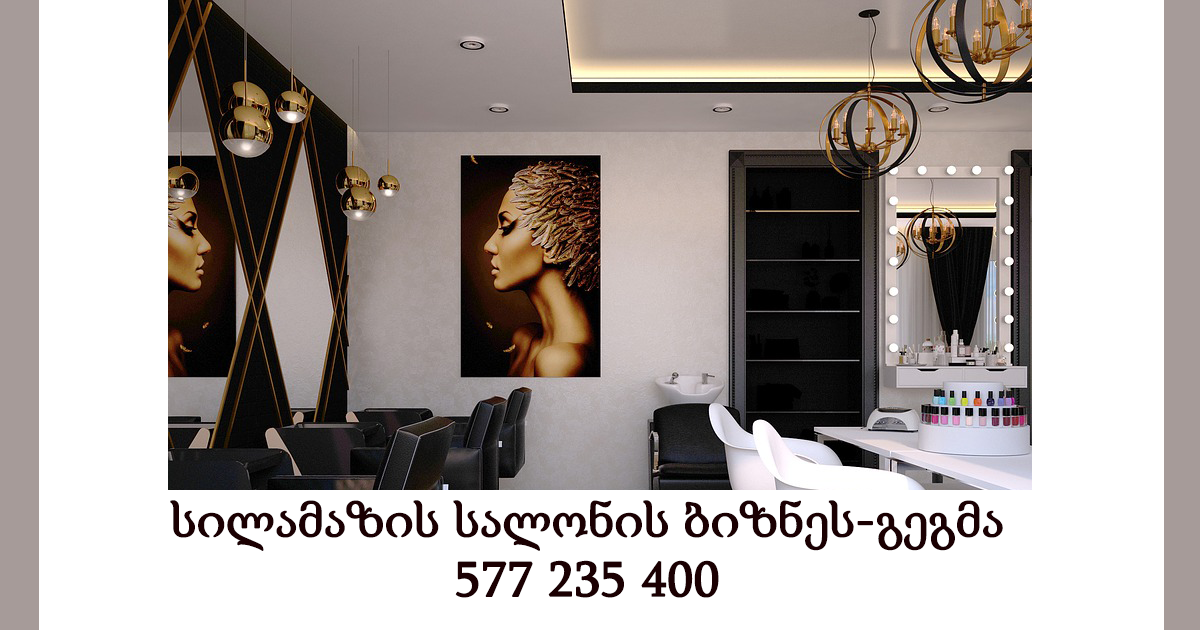 სილამაზის სალონის ბიზნეს გეგმა სილამაზის სალონის ბიზნეს გეგმა