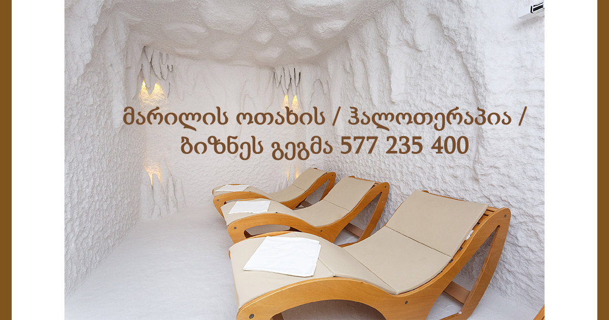 მარილის ოთახის / ჰალოთერაპია / ბიზნეს გეგმა