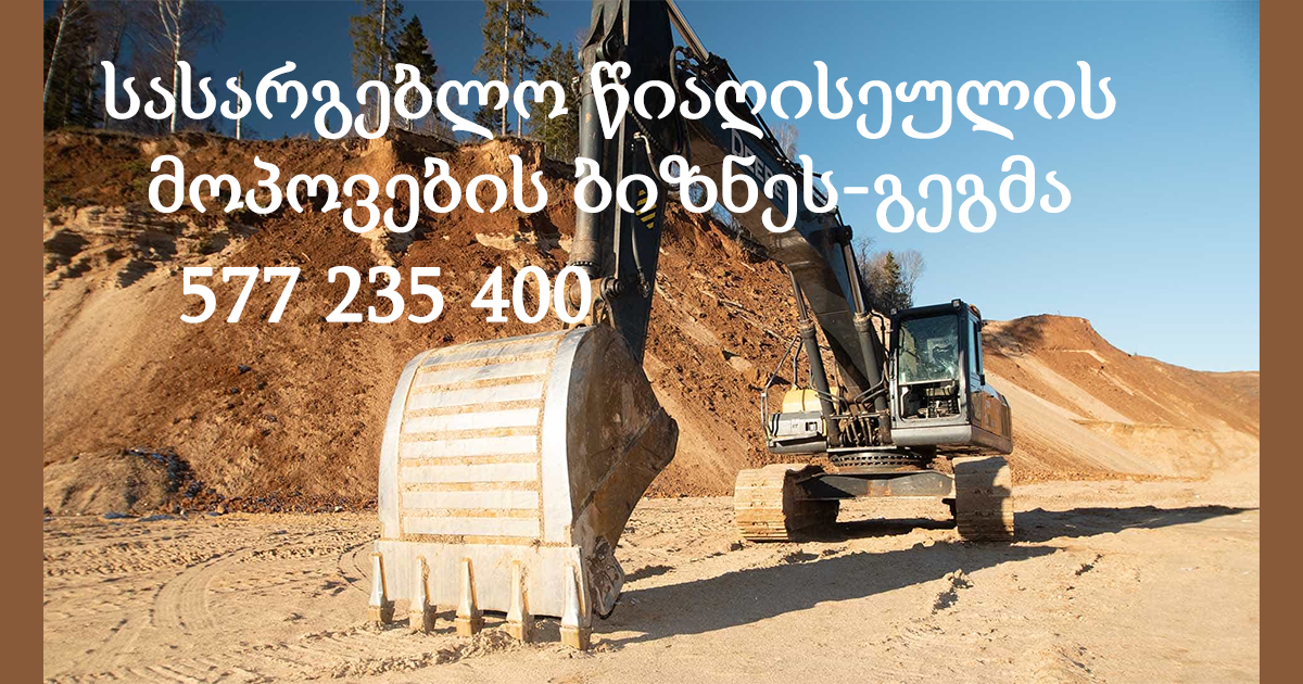 სასარგებლო წიაღისეულის მოპოვების ბიზნეს-გეგმა